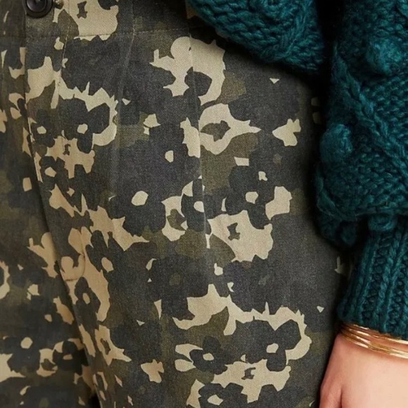 NWT Anthropologie Amadi Camo Pants - Picture 3 of 3